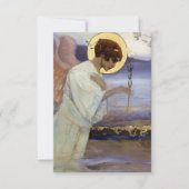 "The Archangel Gabriel" van Mikhail Nesterov Bedankkaart (Voorkant)