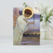 "The Archangel Gabriel" van Mikhail Nesterov Bedankkaart (Staand voorkant)