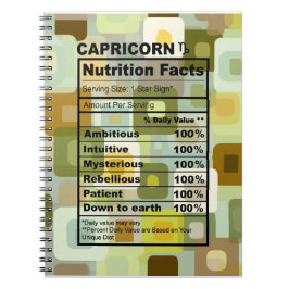 🐐 The Architect's Journal: Capricorn Edition  Notitieboek