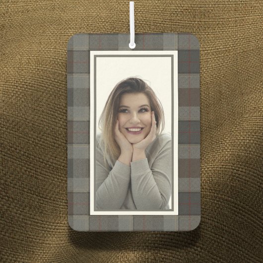 The Archivist’s Vault: Custom Tartan Photo Charm Luchtverfrisser
