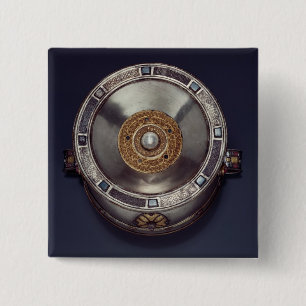 The Ardagh Chalice, Reerasta, County Limerick Vierkante Button 5,1 Cm
