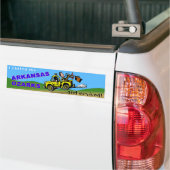 The Arkansas Visitor Survivor Bumpersticker (Op Truck)