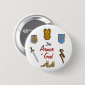 The Armor of God Button (Voorkant /achterkant)