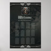  The Art Deco Tree of Life design. Poster (Voorkant)