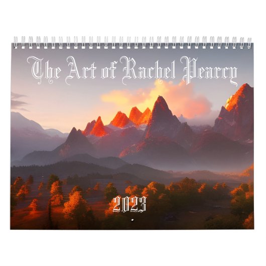 The Art of Rachel Pearcy Calendar Kalender (Hoes)