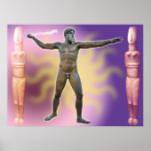 The Artemision Zeus of Poseidon_04 Poster (Voorkant)