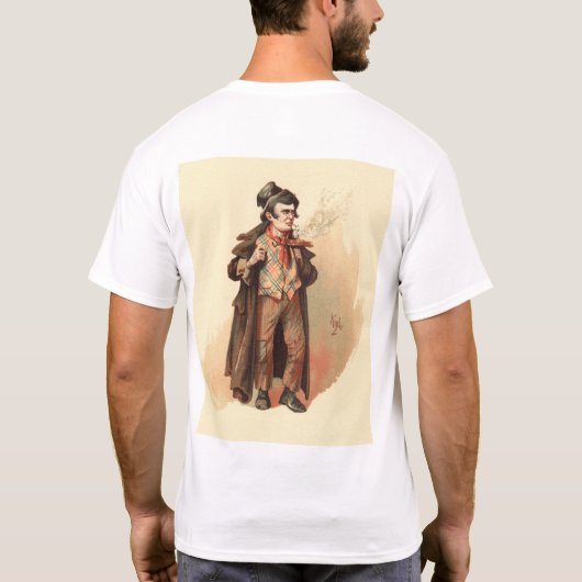 The Artful Dodger by Kyd, Dickens' Oliver Twist T-shirt (Achterkant)
