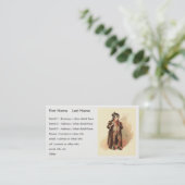 The Artful Dodger by Kyd, Dickens' Oliver Twist Visitekaartje (Staand voorkant)