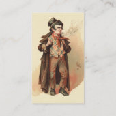 The Artful Dodger by Kyd, Dickens' Oliver Twist Visitekaartje (Achterkant)