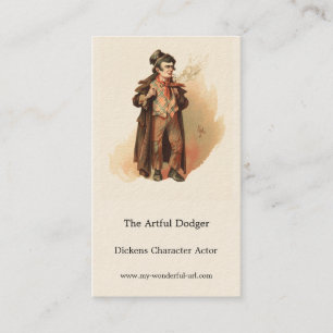 The Artful Dodger by Kyd, Dickens' Oliver Twist Visitekaartje