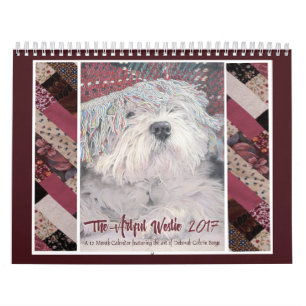 The Artful Westie 2017 Kalender