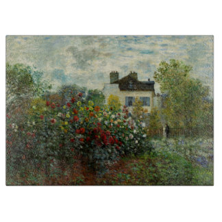 The Artiest's Garden in Argenteuil 1873 (Monet) Snijplank