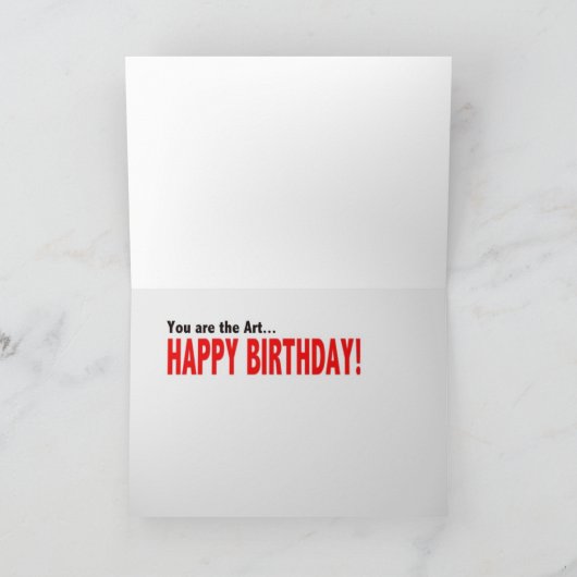 The Artist Kaart (Binnen)