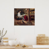 The Artist Morot in his Studio, c.1874 Poster (Keuken)