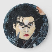 The Artist Painting by Alfred Fox Grote Klok (Voorkant)