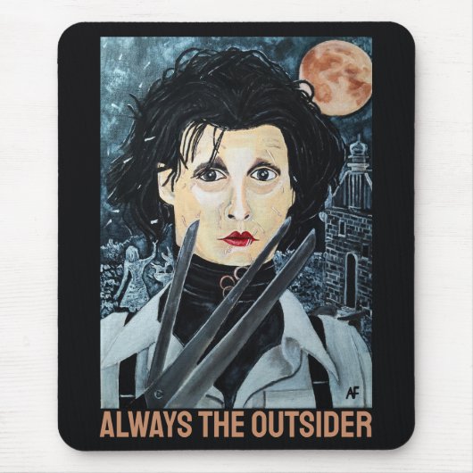 The Artist Painting by Alfred Fox Muismat (Voorkant)