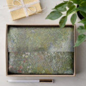 The Artists Garden at Argenteuil by Monet Tissuepapier (Geschenk)