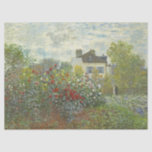 The Artists Garden at Argenteuil by Monet Tissuepapier<br><div class="desc">Dit schilderij heet "The Artiest's Garden in Argenteuil (A Corner of the Garden with Dahlias)". Het gebeurde in 1873 door de Franse impressionist Claude Oscar Monet (1840-1926). Het is onze Fine Art Series nr. 205.</div>