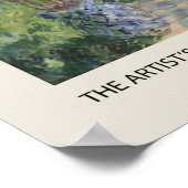 The Artists Garden At Vetheuil Poster (Hoek)