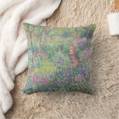 "THE ARTISTS GARDEN" CLAUDE MONET ART CUSHION KUSSEN (Deken)
