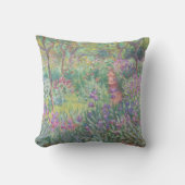 "THE ARTISTS GARDEN" CLAUDE MONET ART CUSHION KUSSEN (Voorkant)