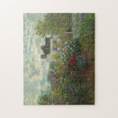 The Artists Garden in Argenteuil Claude Monet Legpuzzel (Verticaal)