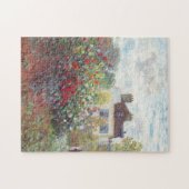 The Artists Garden in Argenteuil door Claude Monet Legpuzzel (Horizontaal)