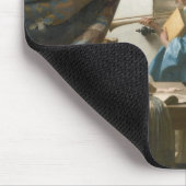 The Artist's Studio, c.1665-66 (olie op canvas) Muismat (Hoek)