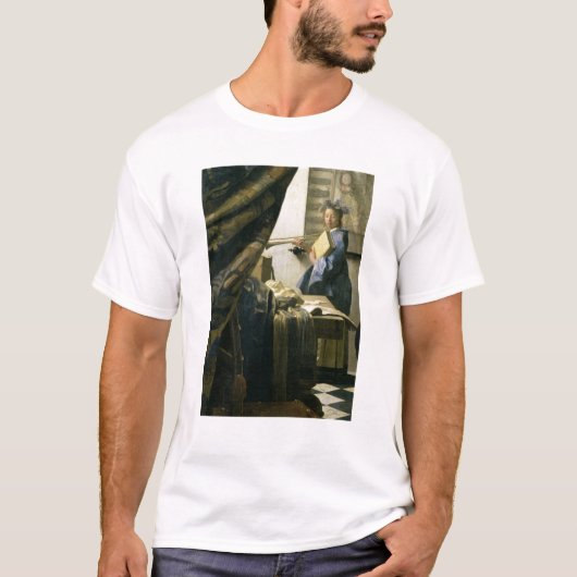 The Artist's Studio, c.1665-6 T-shirt (Voorkant)