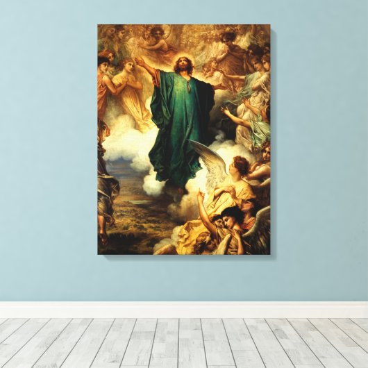 The Ascension, 1879, van Gustave Dore Canvas Afdruk (Insitu (Houten vloer))
