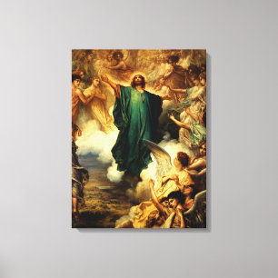 The Ascension, 1879, van Gustave Dore Canvas Afdruk