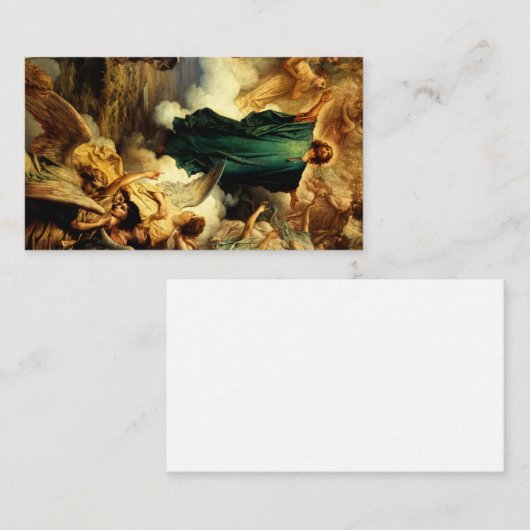 The Ascension, 1879, van Gustave Dore Visitekaartje (Voorkant / Achterkant)