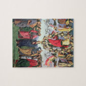 The Ascension of Christus, 1495-98 (olie op het pa Legpuzzel (Horizontaal)