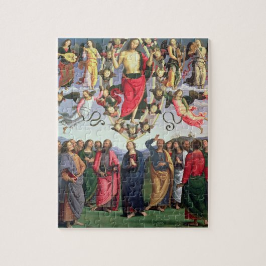 The Ascension of Christus, 1495-98 (olie op het pa Legpuzzel (Verticaal)
