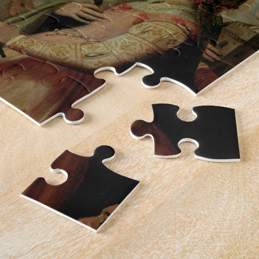 The Ascension of Christus, 1595 (olie op het panee Legpuzzel (Zijkant)