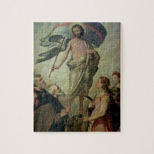 The Ascension of Christus, 1595 (olie op het panee Legpuzzel (Verticaal)