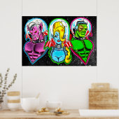 The Astro-Creeps™/Outer Space Poster (Keuken)