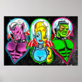 The Astro-Creeps™/Outer Space Poster (Voorkant)