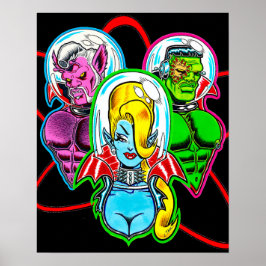 The Astro-Creeps™/Trio Poster