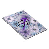 ♐ The Astro-Nomad Notebook: Wildflower  Notitieboek (Rechterzijde)