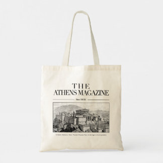 The Athens Magazine Tote, Historical City Athens Tote Bag