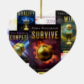 The Atlantis Grail Holiday 2019 Heart Ornament (Achterkant)