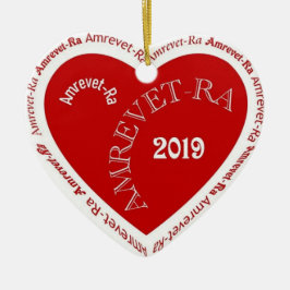 The Atlantis Grail Holiday 2019 Heart Ornament - 2