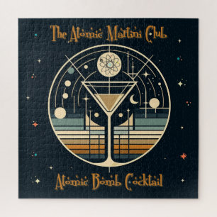 The Atomic Martini Club Atoombom Cocktail Legpuzzel