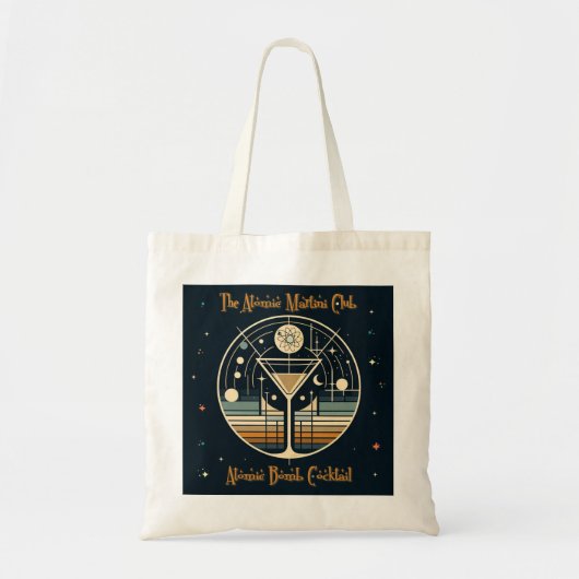 The Atomic Martini Club Atoombom Cocktail Tote Bag (Voorkant)