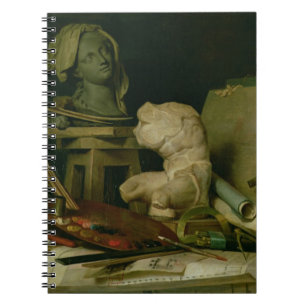The Attributes of the Arts, 1769 (oil on canvas) Notitieboek