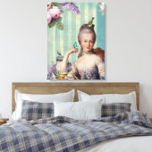 Thé au Petit Trianon Canvas Afdruk (Insitu (Slaapkamer))