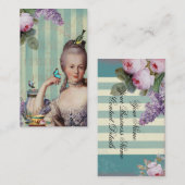 Thé au Petit Trianon Contactkaartje (Voorkant / Achterkant)