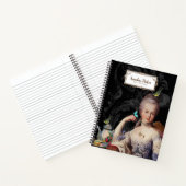 Thé au Petit Trianon French noir    Personalized N Notitieboek (Binnen)