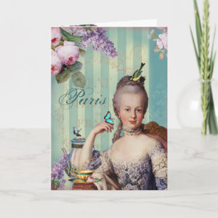 Thé au Petit Trianon - Gelukkige Verjaardag Kaart